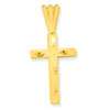 Please disregard old prices from our 2004 catalog 14K Gold diamond cut Crosses